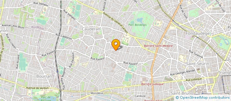 localisation de l'entreprise CAPIWET à BORDEAUX