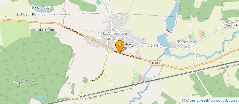 localisation de l'entreprise CAPJ  MAGNY-FOUCHARD