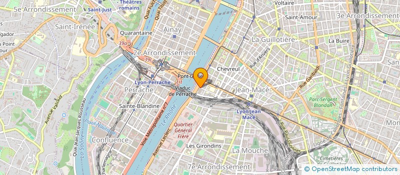 localisation de l'entreprise CAPJET  LYON