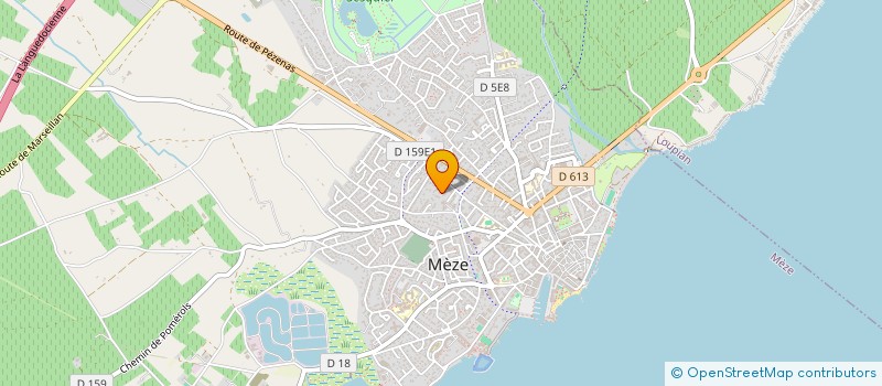 localisation de l'entreprise CAPKEO à MEZE