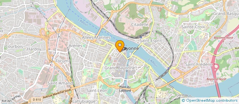 localisation de l'entreprise CAPL CONSEILS à BAYONNE