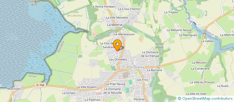 localisation de l'entreprise CAPL INVEST  BEAUSSAIS-SUR-MER