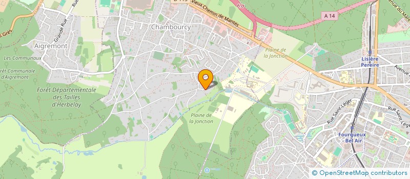 localisation de l'entreprise CAPLAG  CHAMBOURCY