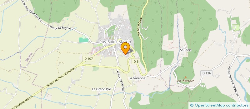 localisation de l'entreprise CAPLAN à PUY-SAINT-MARTIN