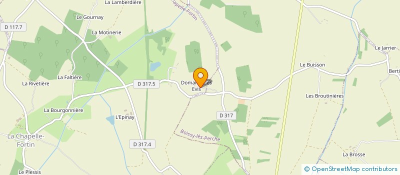 localisation de l'entreprise CAPLANE à LA CHAPELLE-FORTIN