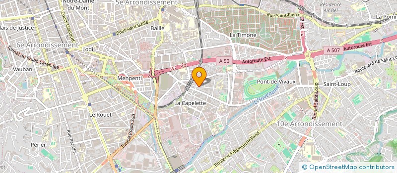 localisation de l'entreprise CAPLAUZE à MARSEILLE