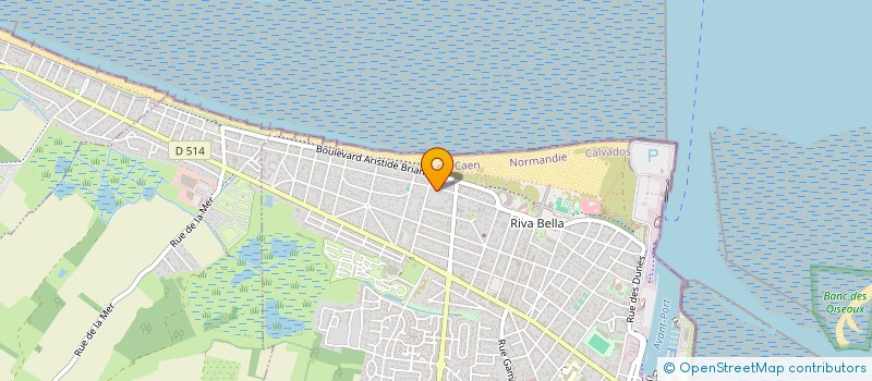 localisation de l'entreprise CAPLEO 2  OUISTREHAM