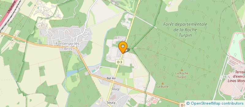 localisation de l'entreprise CAPLM  FONTENAY-LES-BRIIS