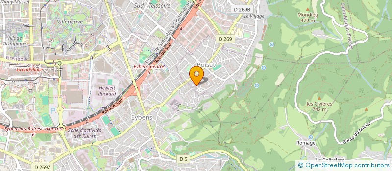 localisation de l'entreprise CAPLOC EVENTS  POISAT