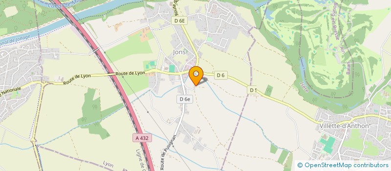 localisation de l'entreprise CAPLUJE  JONS