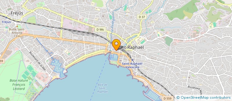 localisation de l'entreprise CAPLYNE à SAINT-RAPHAEL