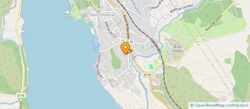 localisation de l'entreprise CAPMAPB VDR  SAINT-CHAMAS