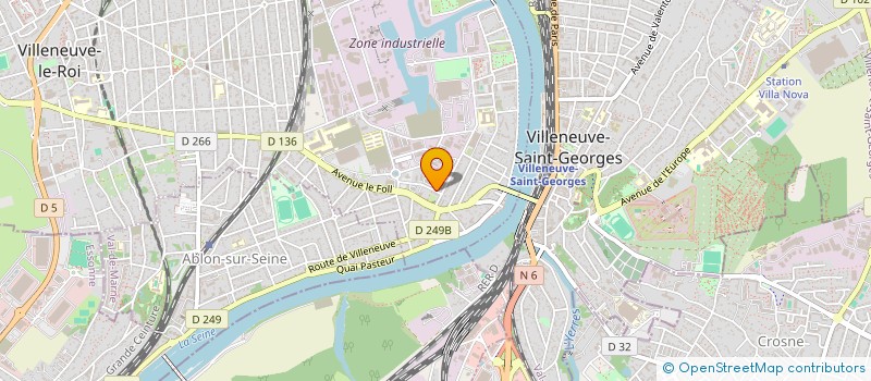 localisation de l'entreprise CAPME à VILLENEUVE-LE-ROI