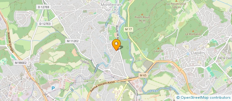 localisation de l'entreprise CAPMEL à MONTFERRIER-SUR-LEZ