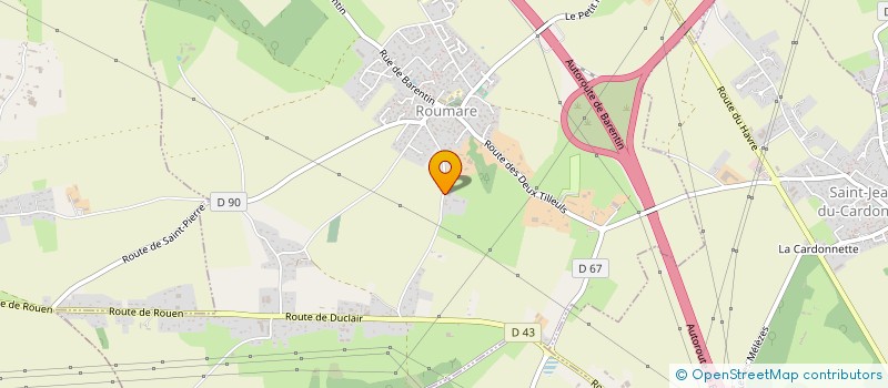 localisation de l'entreprise CAPMEMO  ROUMARE