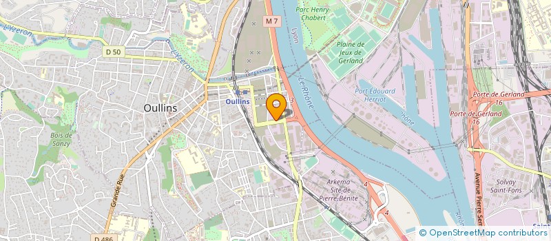 localisation de l'entreprise CAPMETAL  SAINT-GENIS-LAVAL