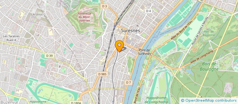 localisation de l'entreprise CAPMONGE à SURESNES