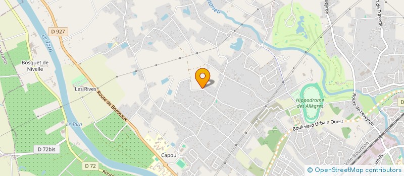 localisation de l'entreprise CAPNATU34  MONTAUBAN