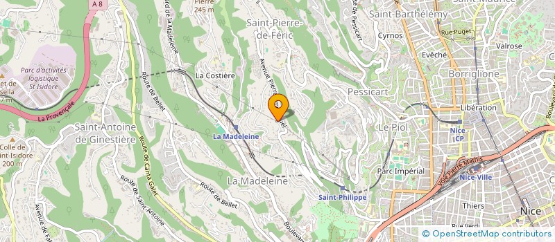 localisation de l'entreprise CAPNICEFAMILY à NICE