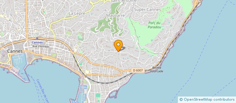 localisation de l'entreprise CAPNOR  CANNES