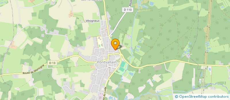 localisation de l'entreprise CAPNORD LEROUX  PONTVALLAIN