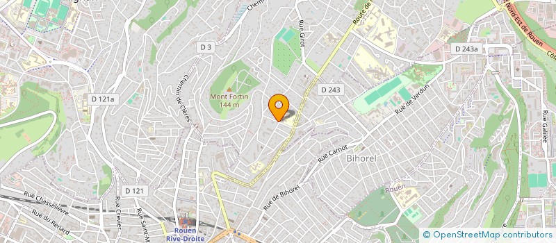 localisation de l'entreprise CAPO à BOIS GUILLAUME