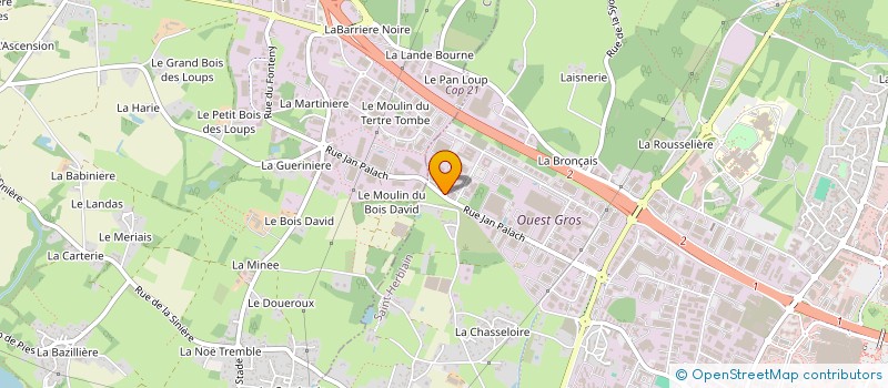 localisation de l'entreprise CAPO COLONNA  SAINT-HERBLAIN