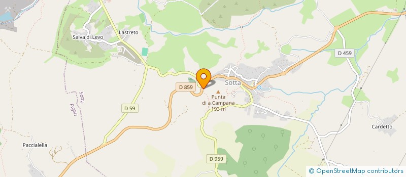 localisation de l'entreprise CAPO D'ORO à SOTTA