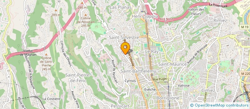 localisation de l'entreprise CAPOCCHIA à NICE
