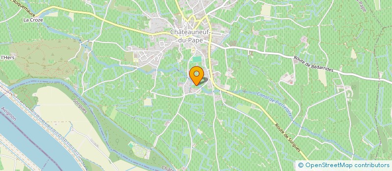 localisation de l'entreprise CAPOEIRA  CHATEAUNEUF-DU-PAPE