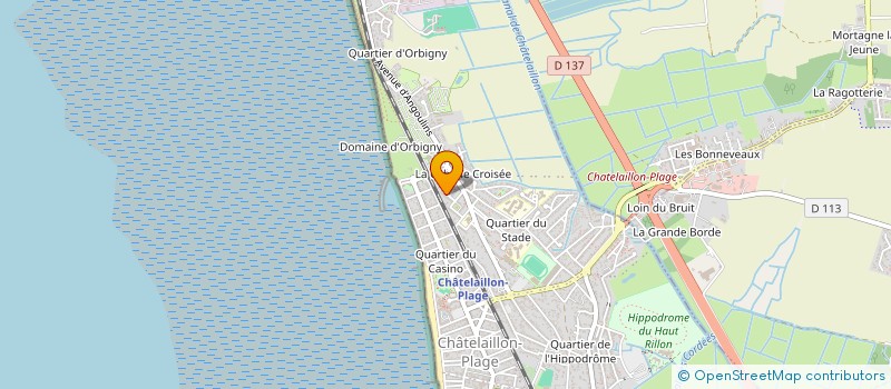 localisation de l'entreprise CAPOEIRA CHATELAILLON à CHATELAILLON-PLAGE