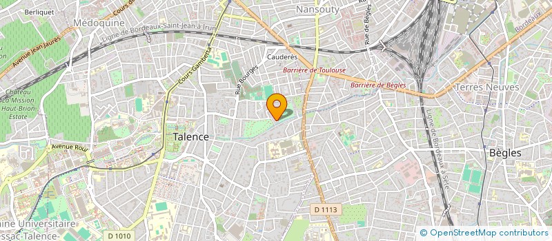 localisation de l'entreprise CAPOEIRA MALUNGOS 33  TALENCE