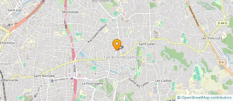 localisation de l'entreprise CAPOEIRA METISSE à MARSEILLE
