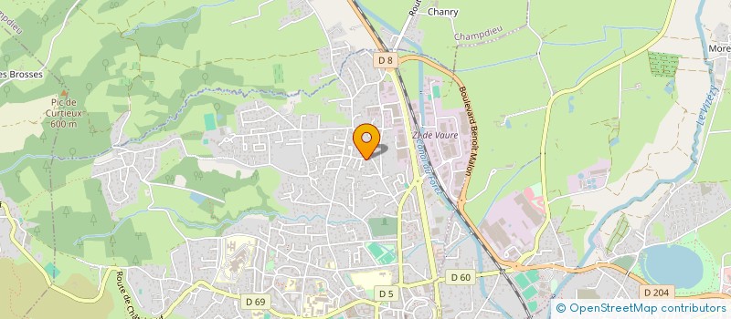 localisation de l'entreprise CAPOEIRA PELO SINAL DA SANTA CRUZ FRANCE  MONTBRISON