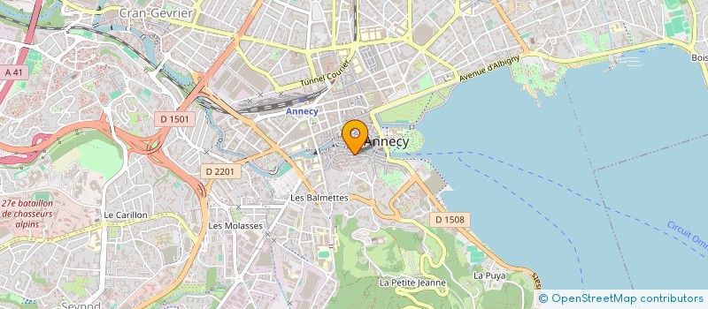 localisation de l'entreprise CAPOEIRA SEM FRONTEIRA à ANNECY