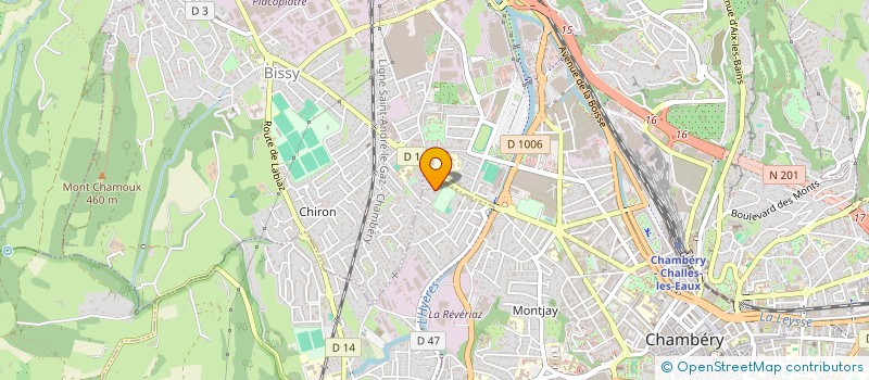 localisation de l'entreprise CAPOEIRA STYLE  COGNIN