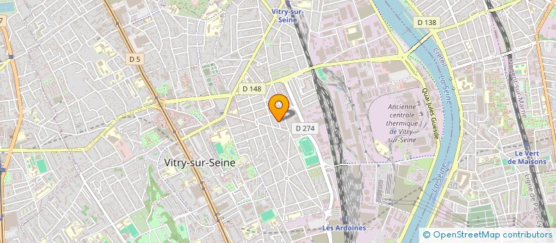 localisation de l'entreprise CAPOEIRA TO BLO DAYI à VITRY-SUR-SEINE