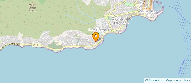 localisation de l'entreprise CAPOGIRO  AJACCIO