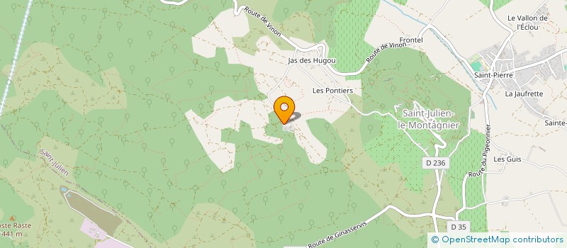 localisation de l'entreprise CAPOLINO MULTISERVICES  SAINT-JULIEN