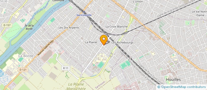 localisation de l'entreprise CAPONE à SARTROUVILLE