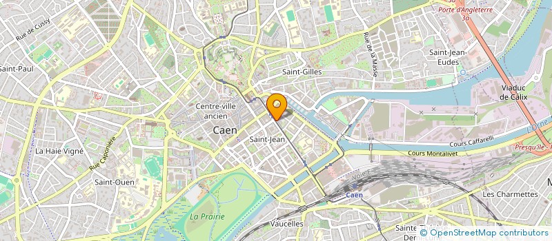 localisation de l'entreprise CAPONIERE 154 à CAEN