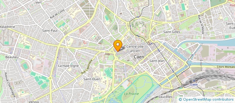 localisation de l'entreprise CAPONIERE DEVELOPPEMENT à CAEN