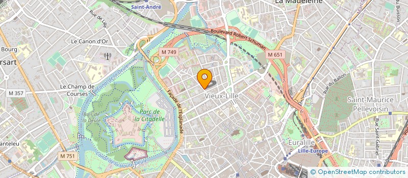 localisation de l'entreprise CAPONIS à LILLE