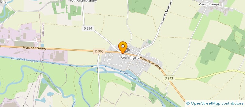 localisation de l'entreprise CAPOPHI à CHEU