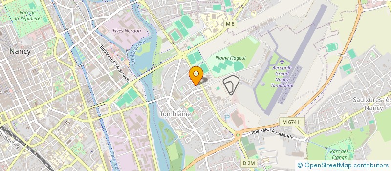 localisation de l'entreprise CAPOSE  TOMBLAINE