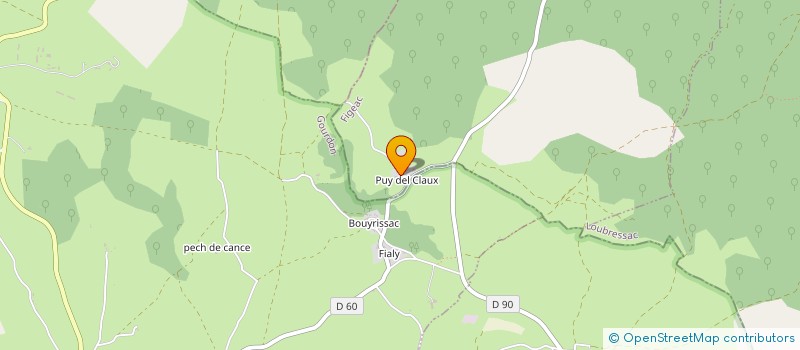 localisation de l'entreprise CAPOT  GINTRAC