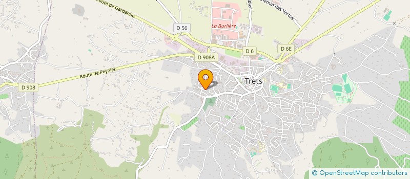 localisation de l'entreprise CAPOT CHRONO à TRETS