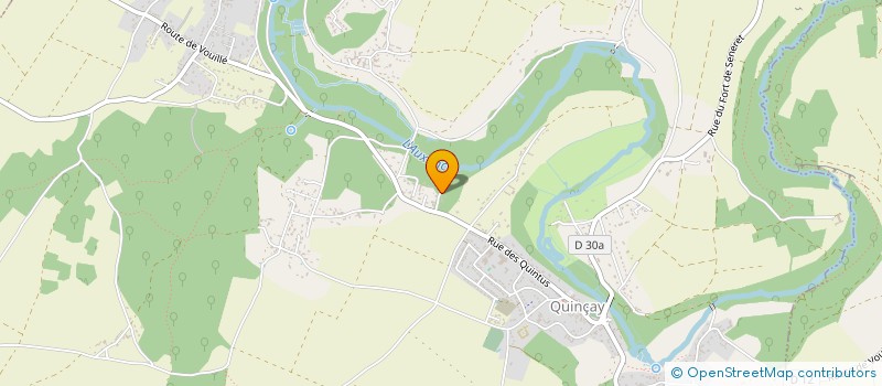 localisation de l'entreprise CAPOU PACAP  VOUNEUIL-SOUS-BIARD