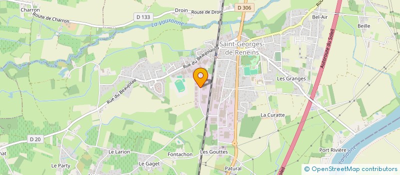 localisation de l'entreprise CAPP 67  SAINT-GEORGES-DE-RENEINS