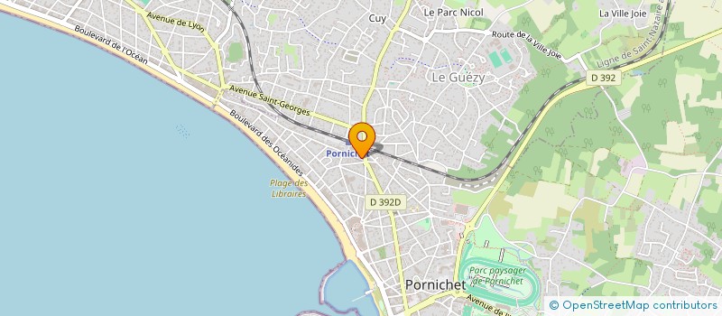 localisation de l'entreprise CAPPAC à PORNICHET